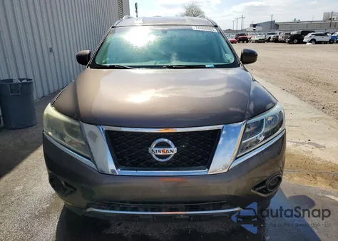 2015 Nissan Pathfinder S из США, поврежденный, VIN 5N1AR2MN4FC652179